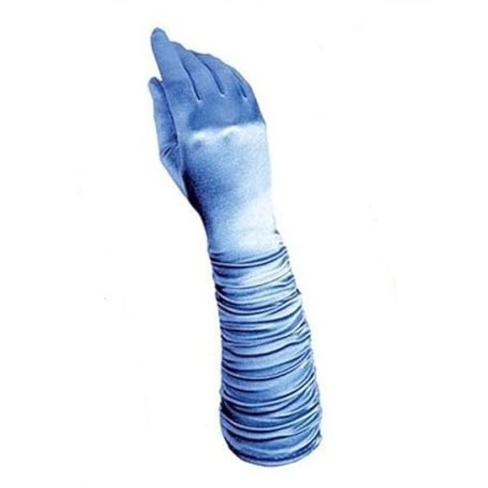 Перчатки синие