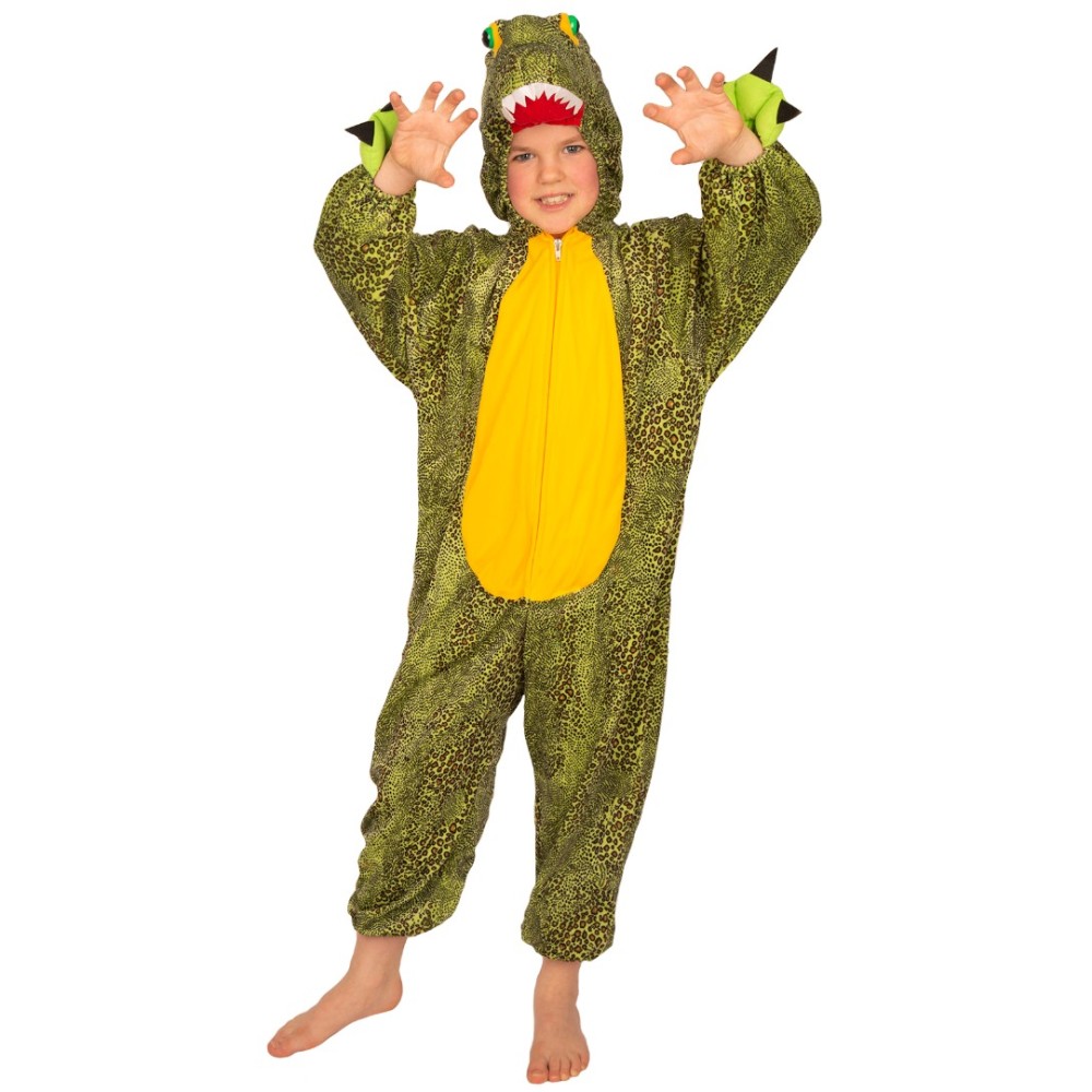 Plush Dragon costume, for children (128 cm)