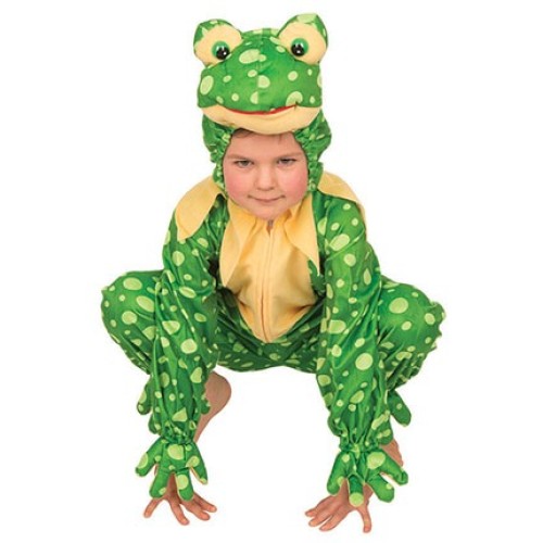 Plush Frog costume, for children (104 cm)