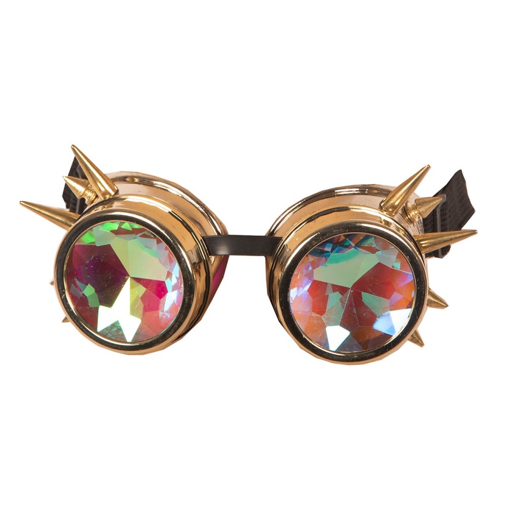 Glasses Steampunk Kaledoscoop with spikes