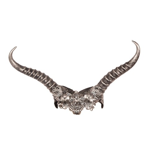 Headband Horns, silver