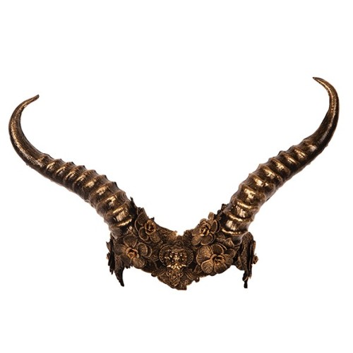 Headband Horns, golden