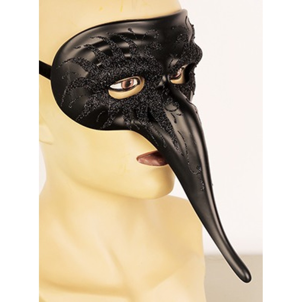 Eye-mask Venetian, black
