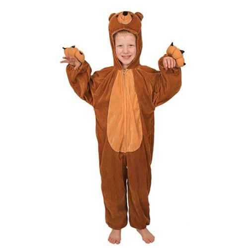 Plush Bear costume, for children (116 cm)