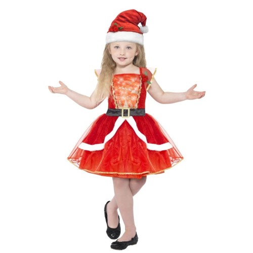 Miss Santa, costume for children, L