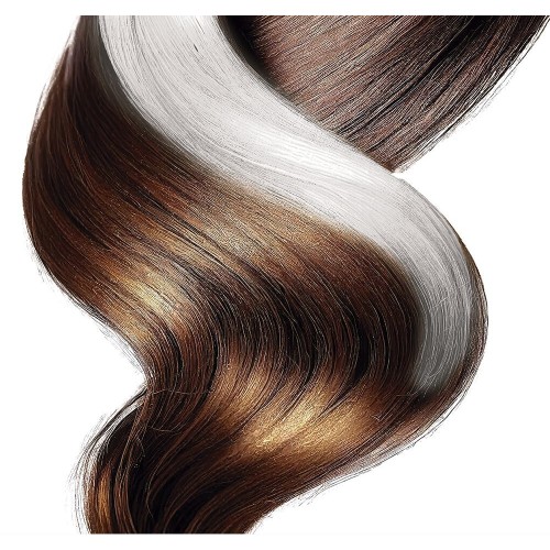 Hair color spray, white