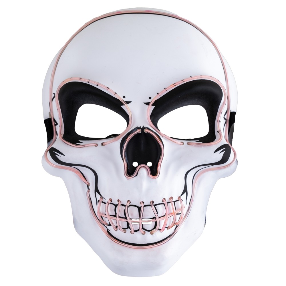 Skull mask, led