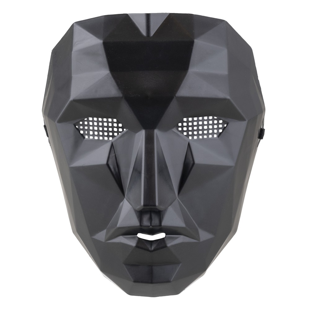 Mask face, black