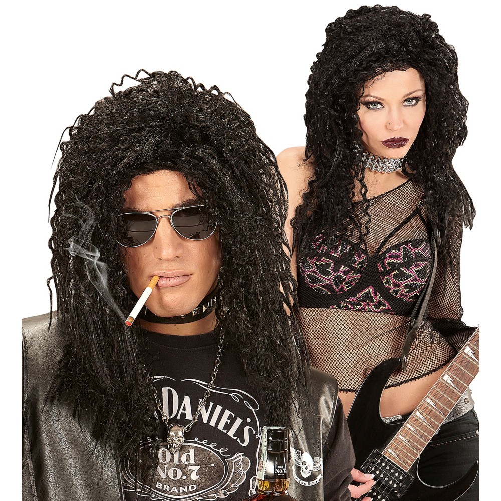 Wig "Hard Rock", black