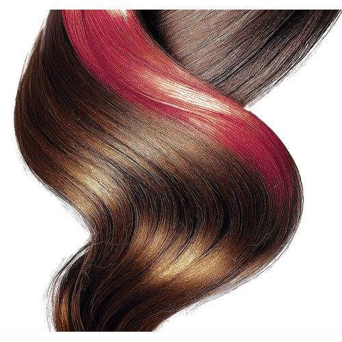 Hair color spray, red