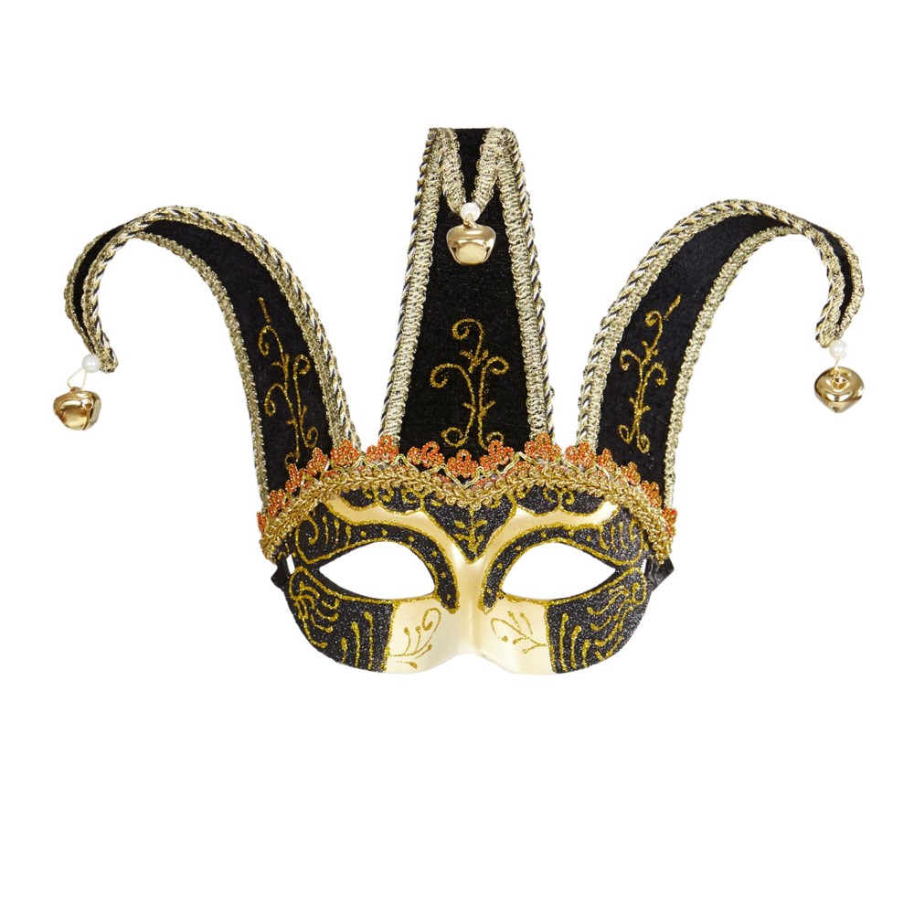 Masquerade mask with bells