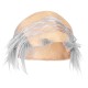 Old man's wig with eyebrows