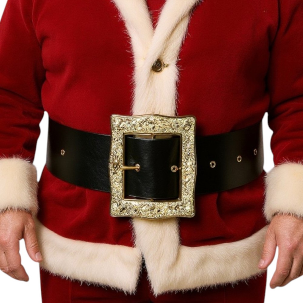 Santa Belt With Big Decorative Buckle