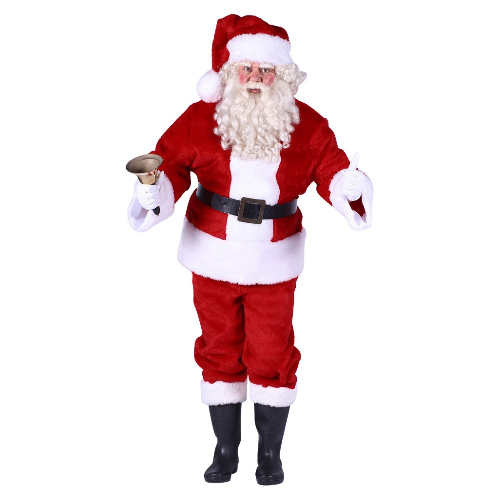 Костюм Санта Клаус, премиальный, L