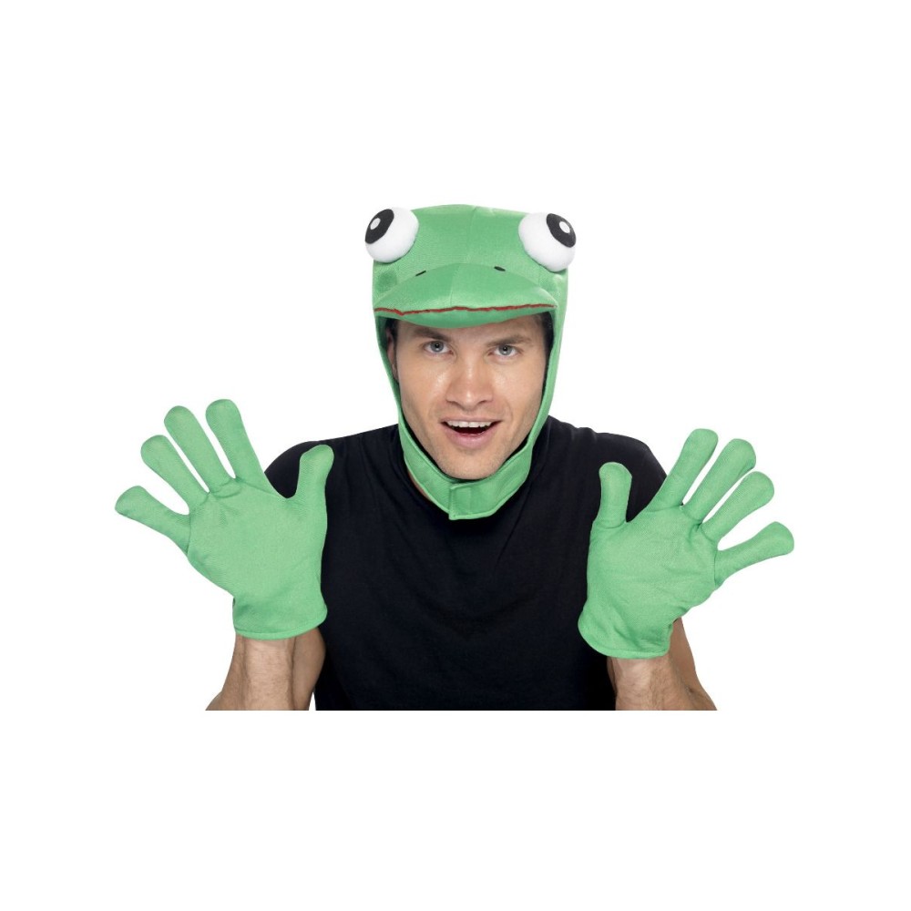 Frog set, hood and gloves