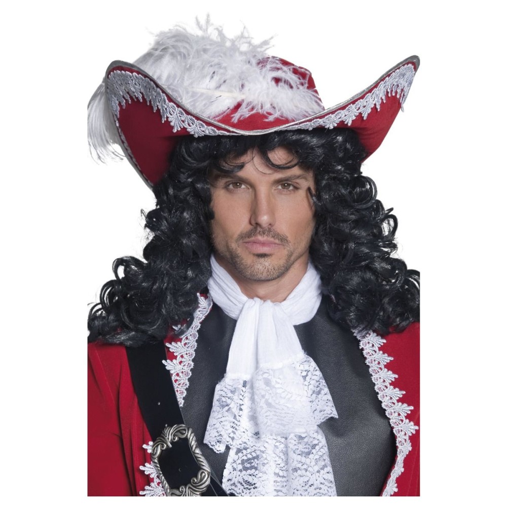 Pirate hat with feather S36172