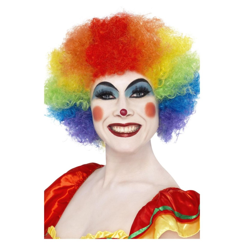 Clown wig, colored (120g)