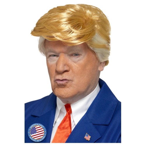 Presidential wig (D. Trump), blonde