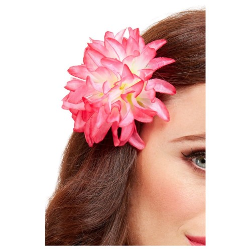 Hawaii lilledest juukseklamber, roosa