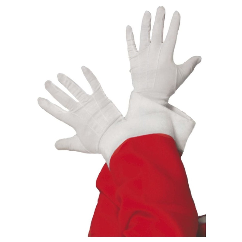 Santa's gloves, white