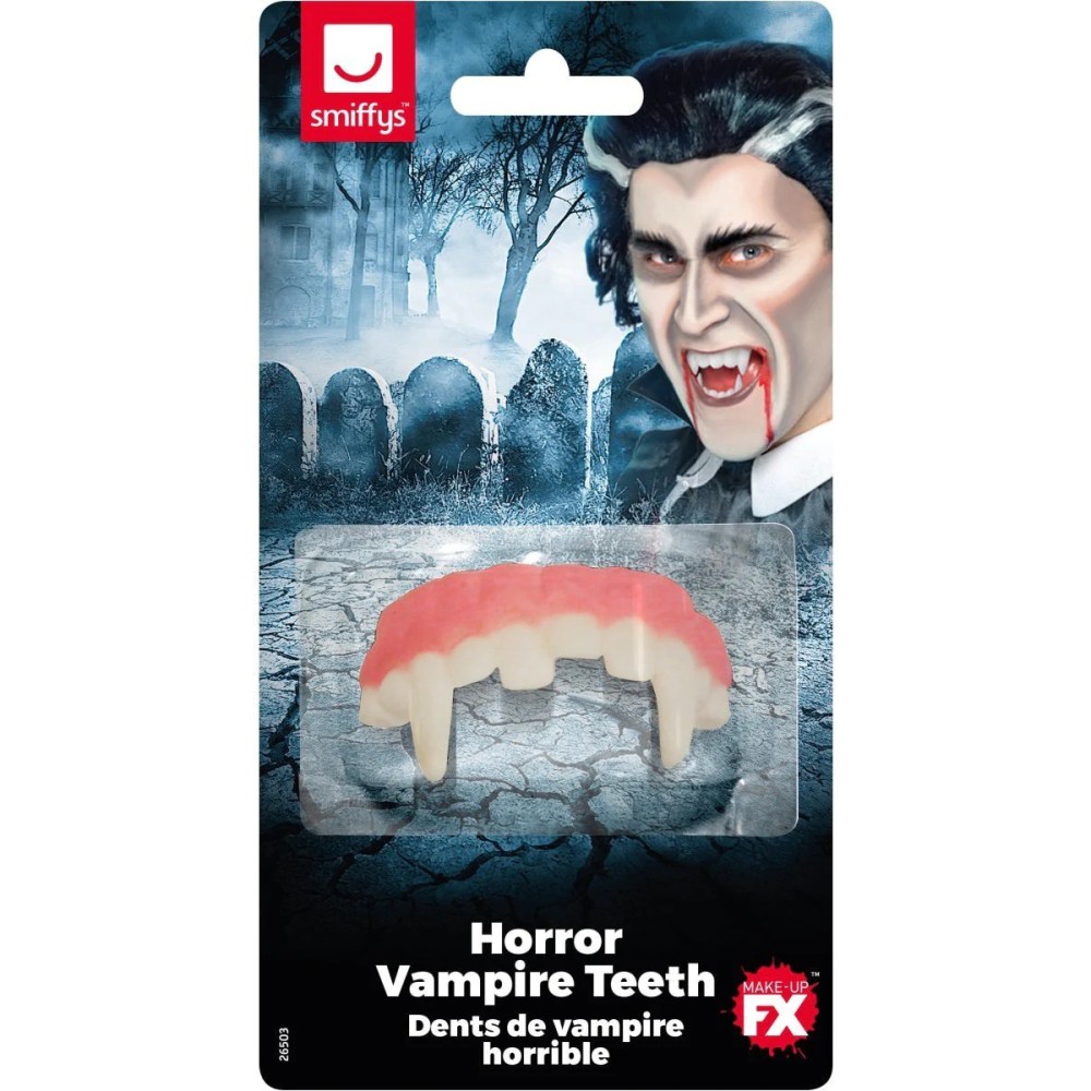 Vampire teeth, upper, soft