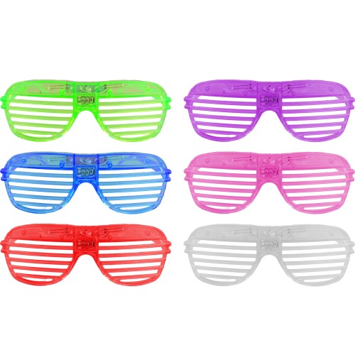 Prillid triibuliste LED-tuledega 