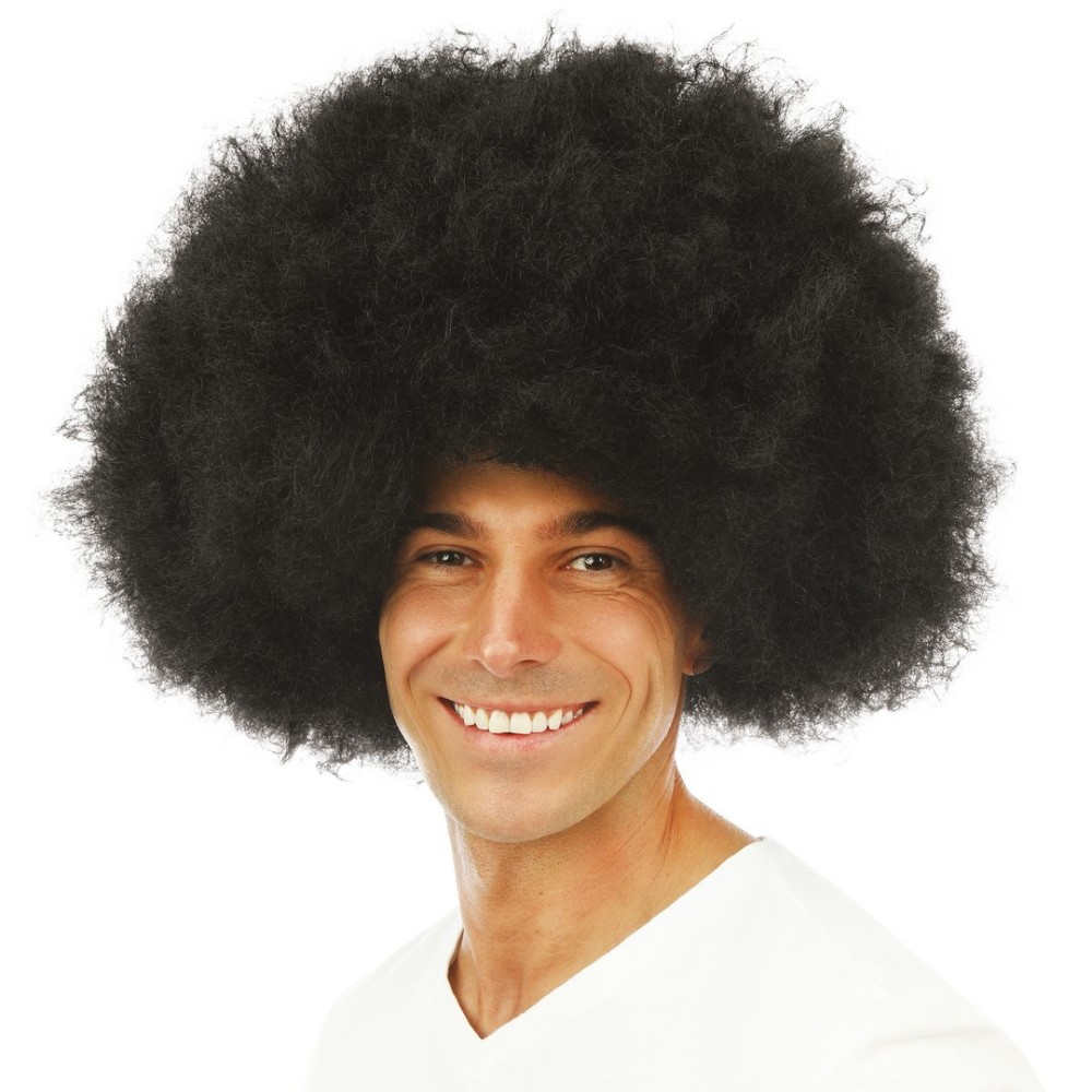 Afro parukas,must