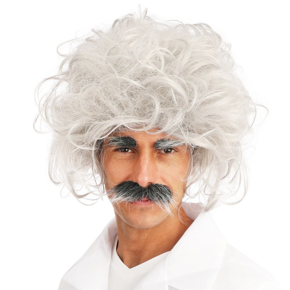 Einsteini parukas koos kulmade j vuntsidega