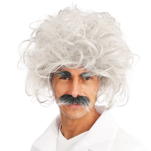 Einsteini parukas koos kulmade j vuntsidega