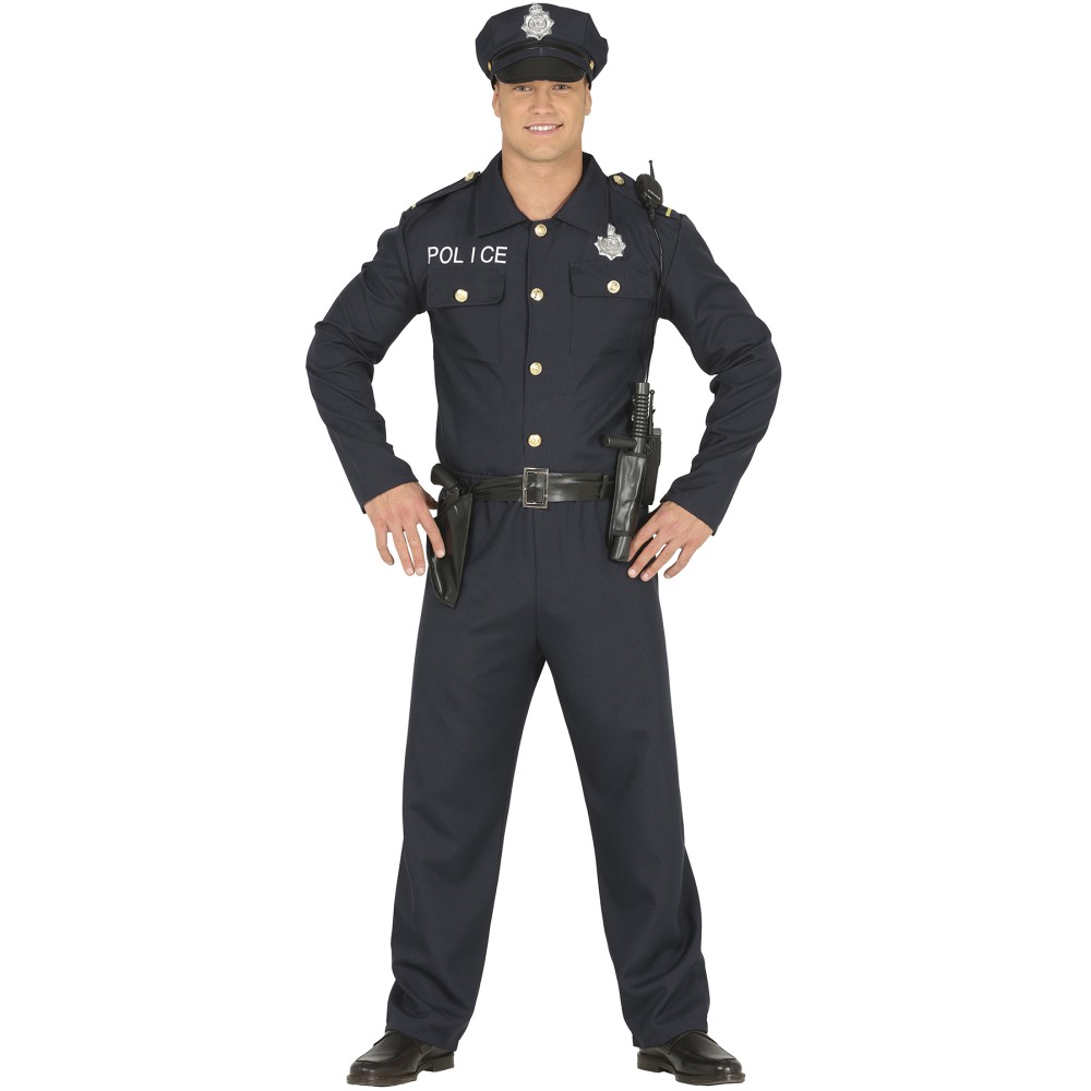 Police kostüüm, meistele, L