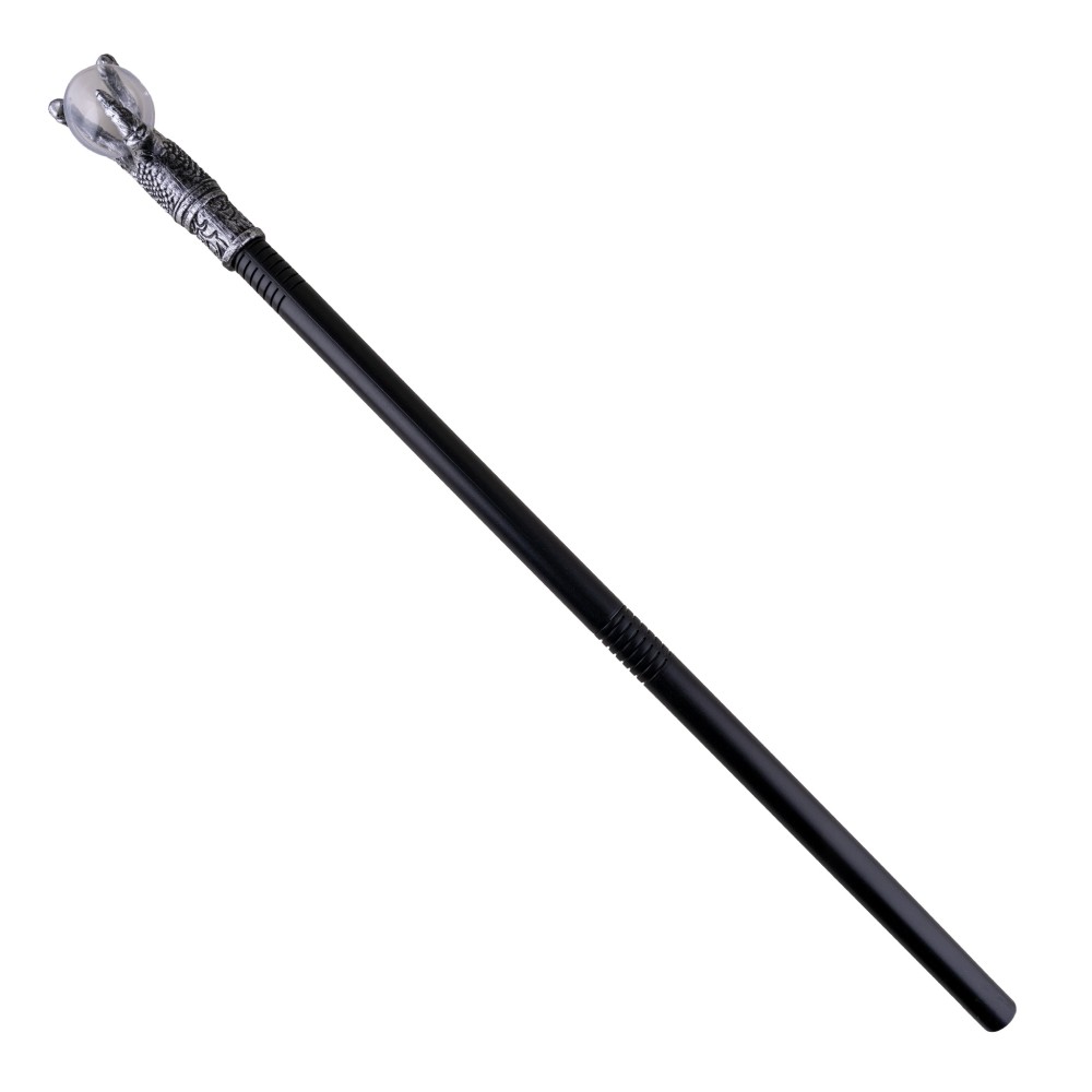 Walking cane with hand and ball