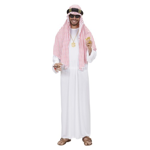 Araabia sheikh, kostüüm täiskasvanutele, M/L