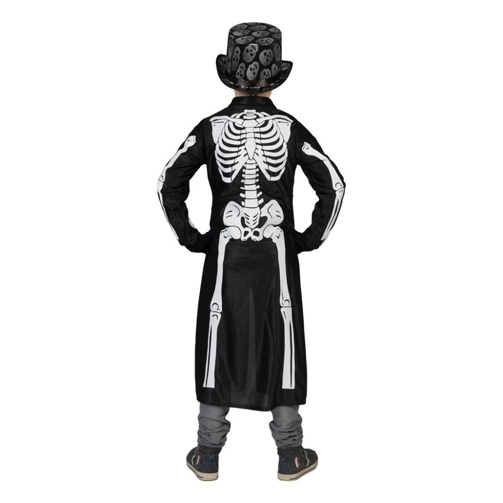 Skeleton coat, costume for children, 116 cm