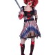 Creepy clown, costume for women, S