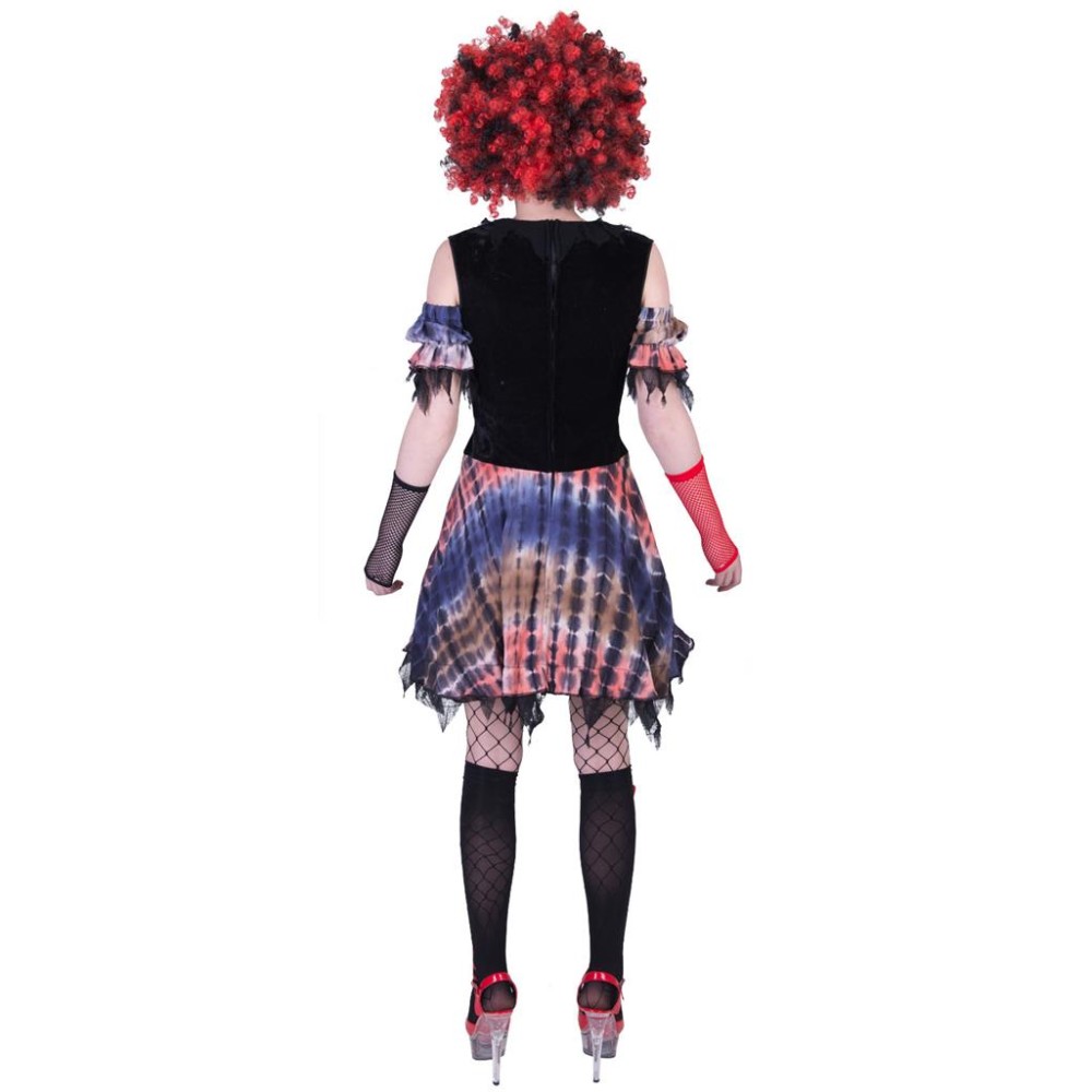 Creepy clown, costume for women, S