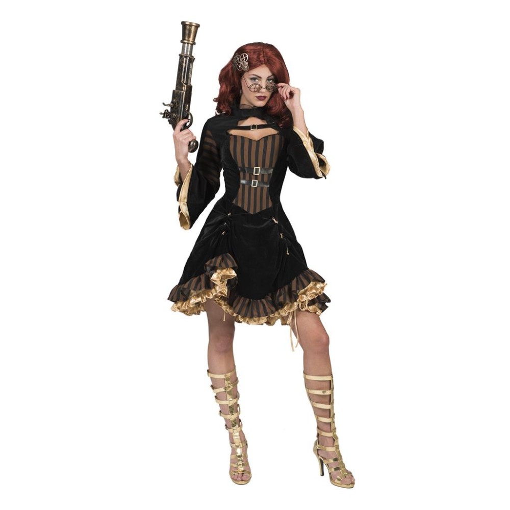 Steampunk dress, costume for women, 36-38