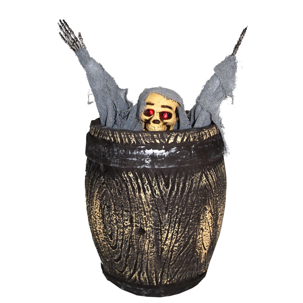 Skeleton in barrel