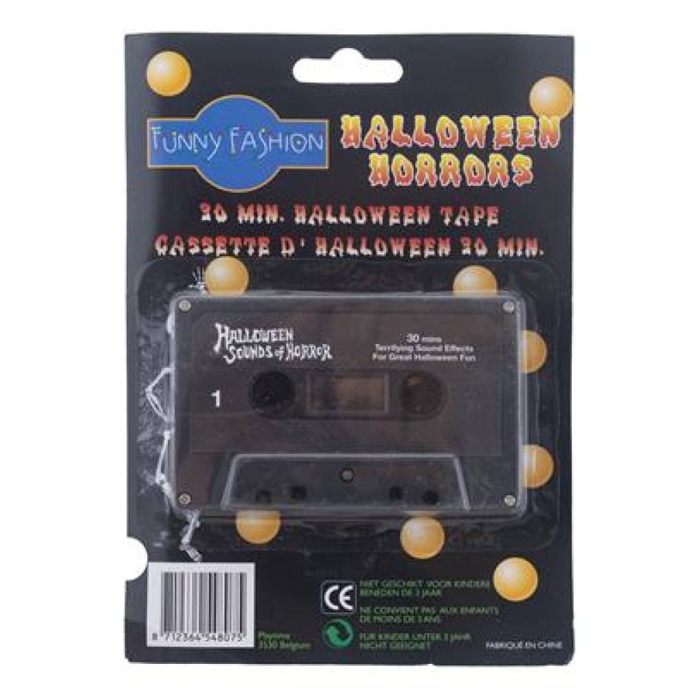 Music Cassette Halloween