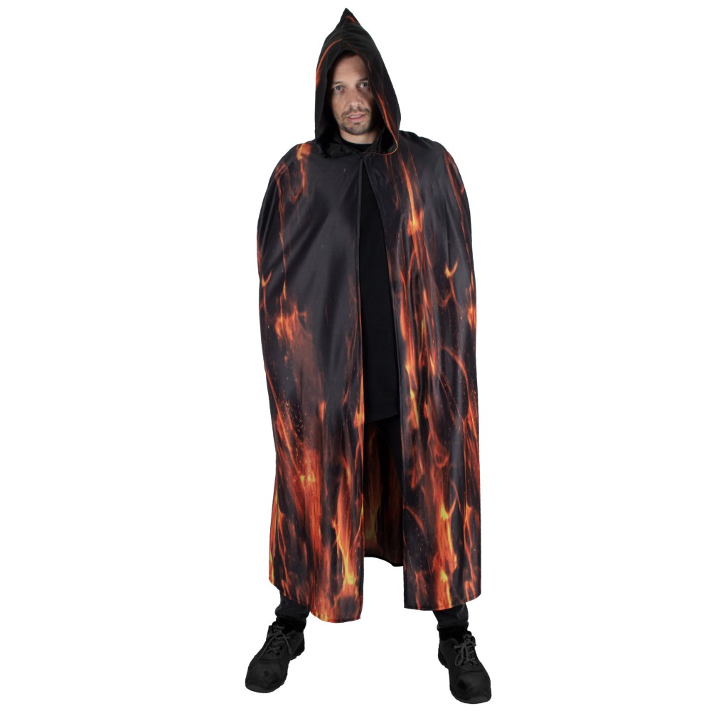 Fiery demon, costume for men