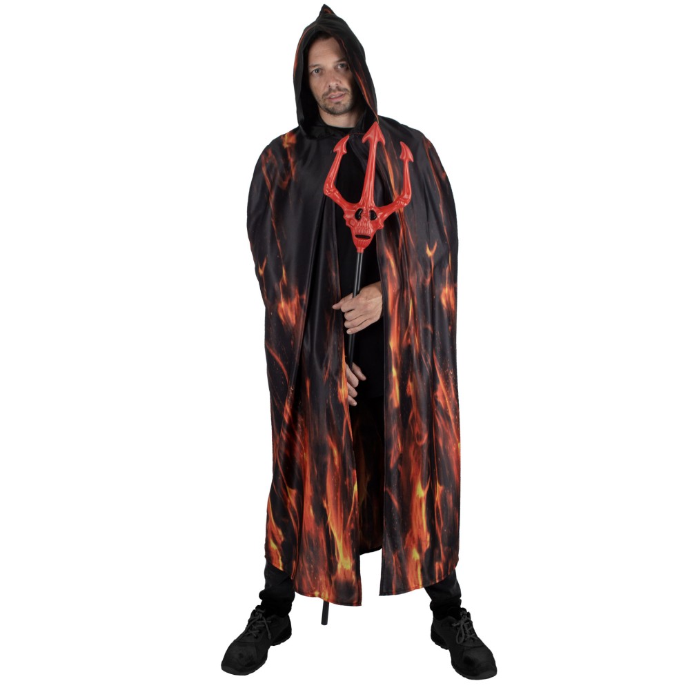 Fiery demon, costume for men