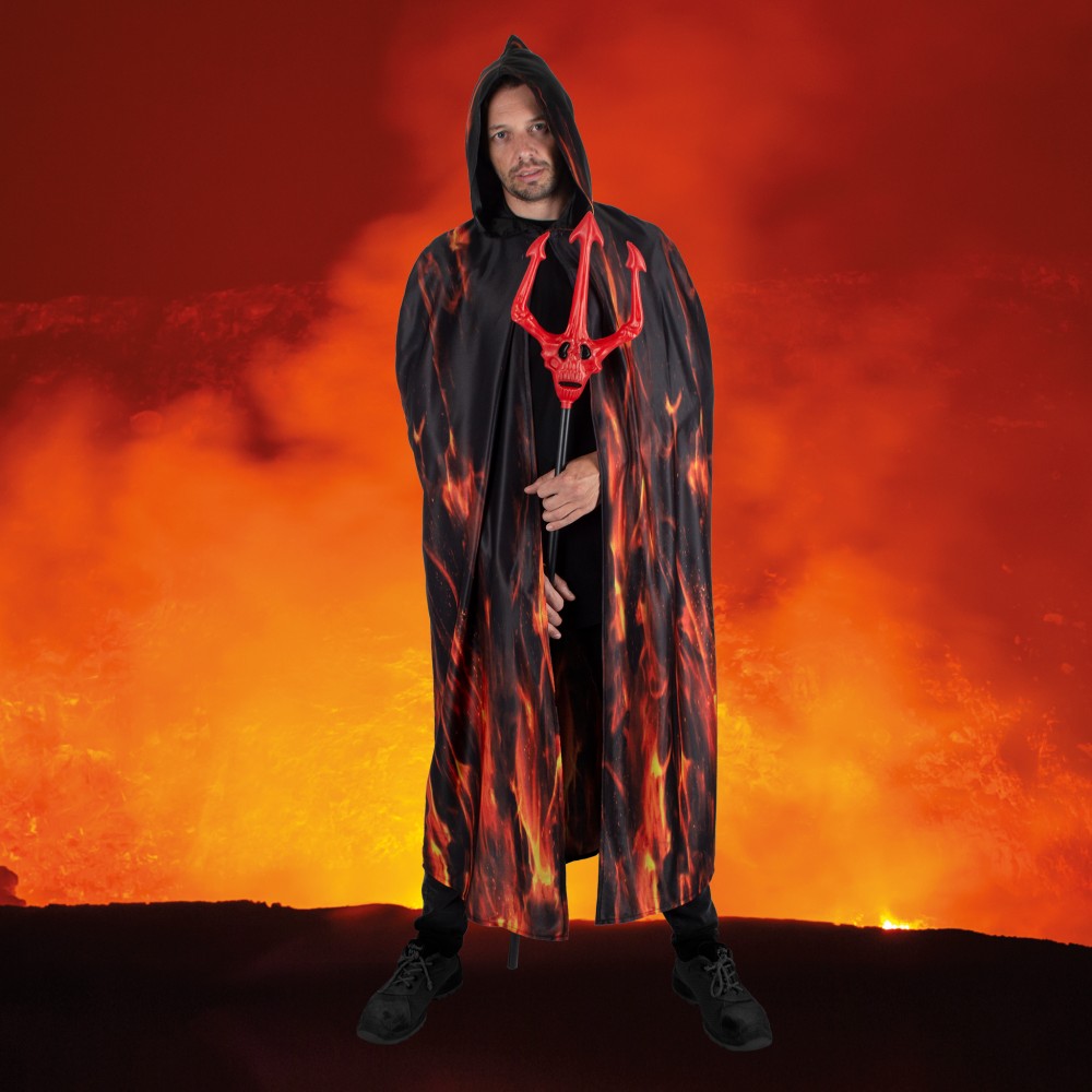 Fiery demon, costume for men