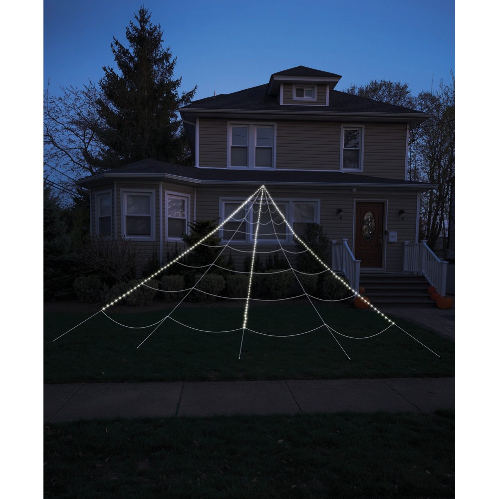 Mega light-up garden web