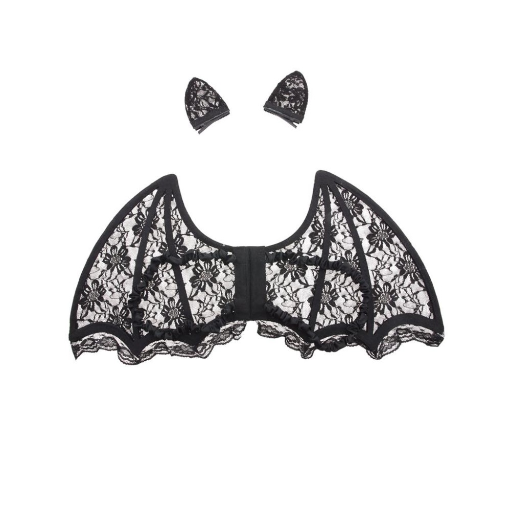 Bat wings and ears