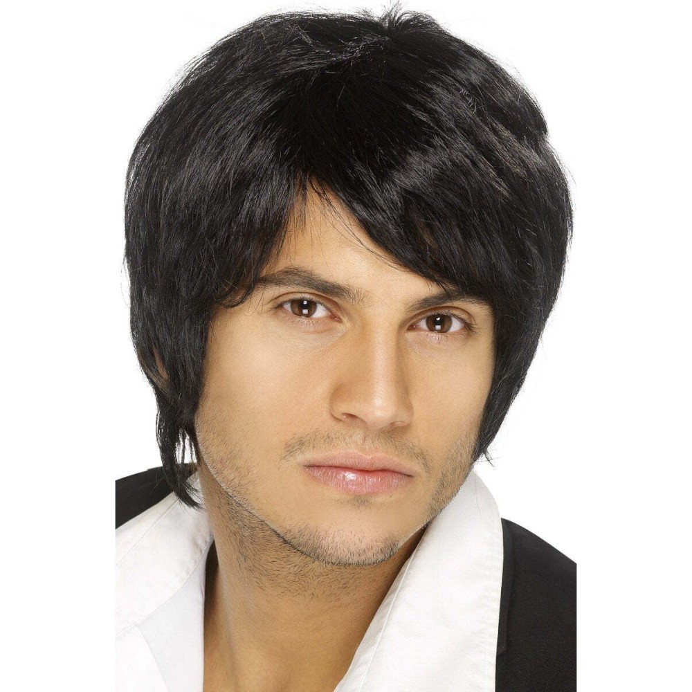 Wig "Boy Band", black