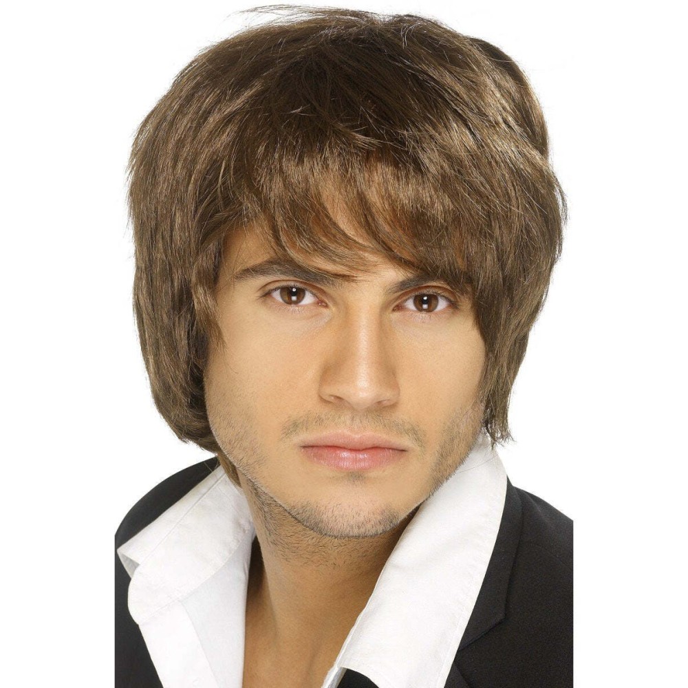 Wig "Boy Band", brown