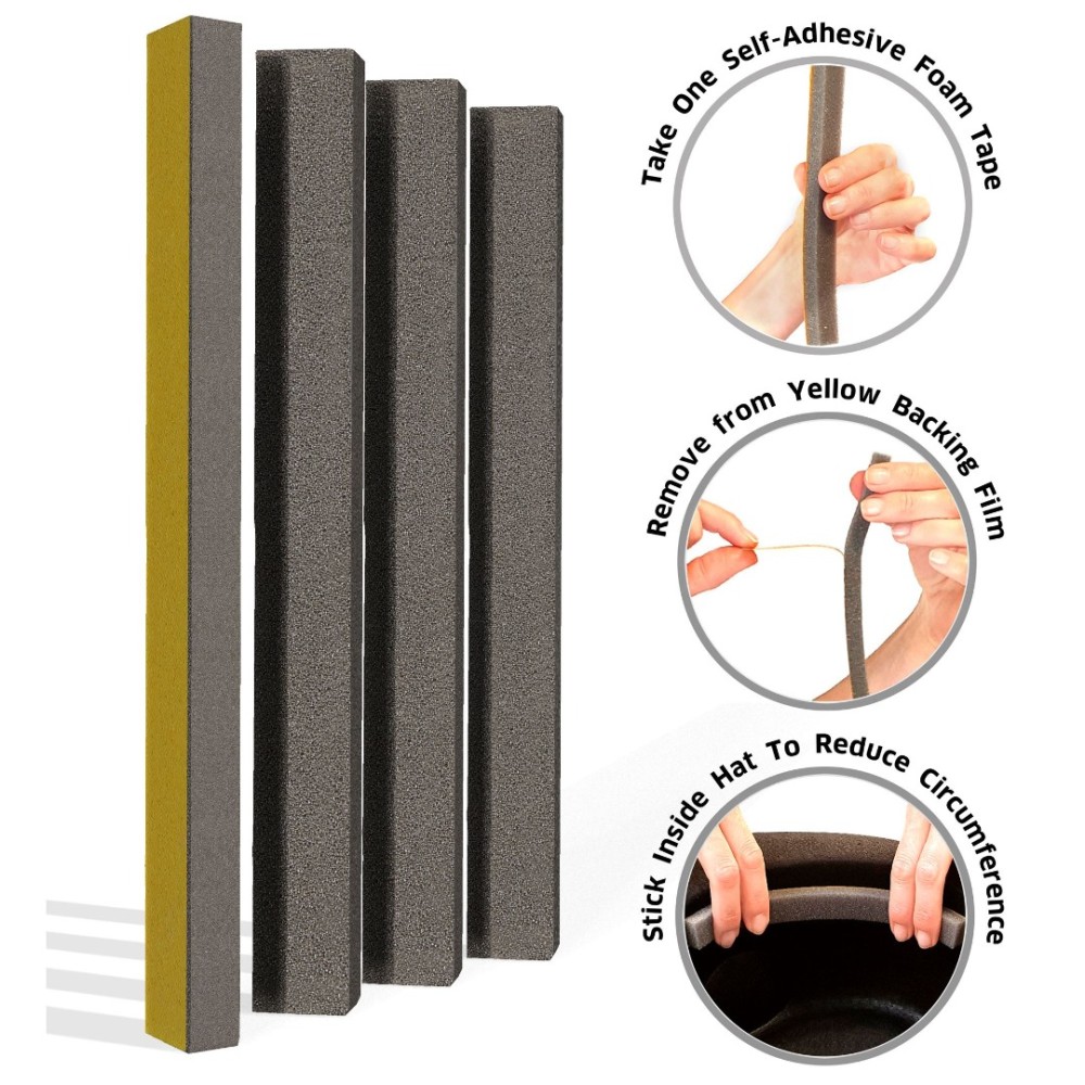 Hat size reducer inserts (4 pcs)
